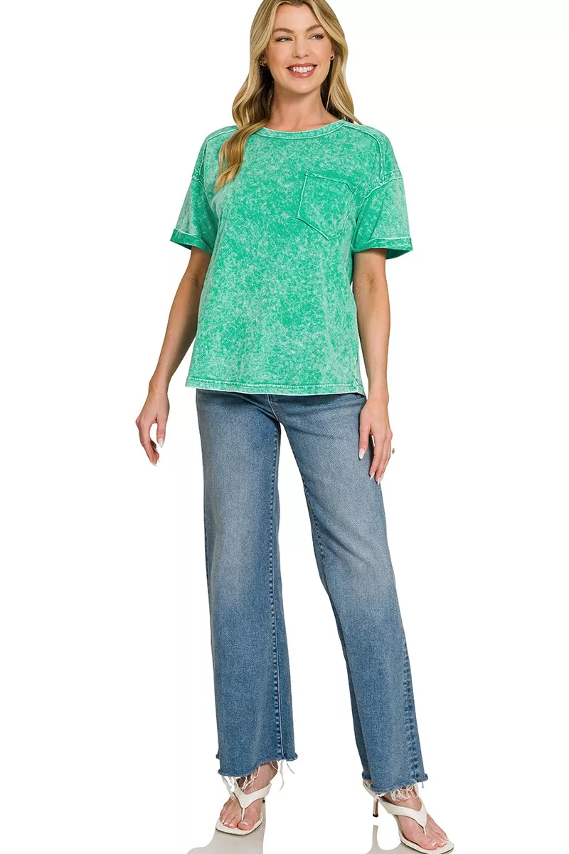 Halo Washed Relaxed Fit Tee, image 3