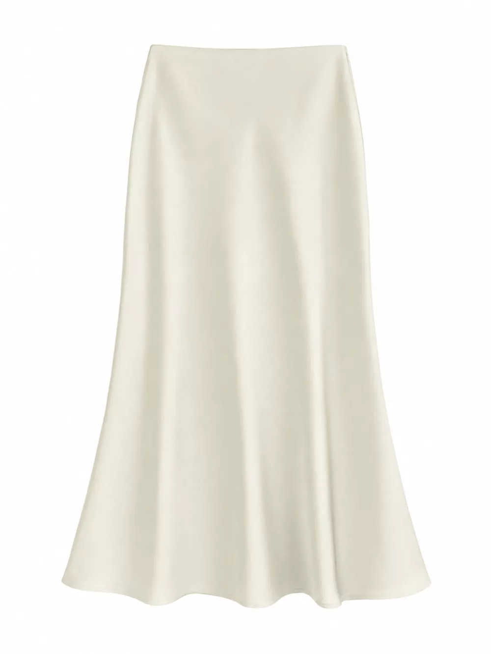 Full Size High-Waisted Satin Midi Skirt Plus Size, image 27