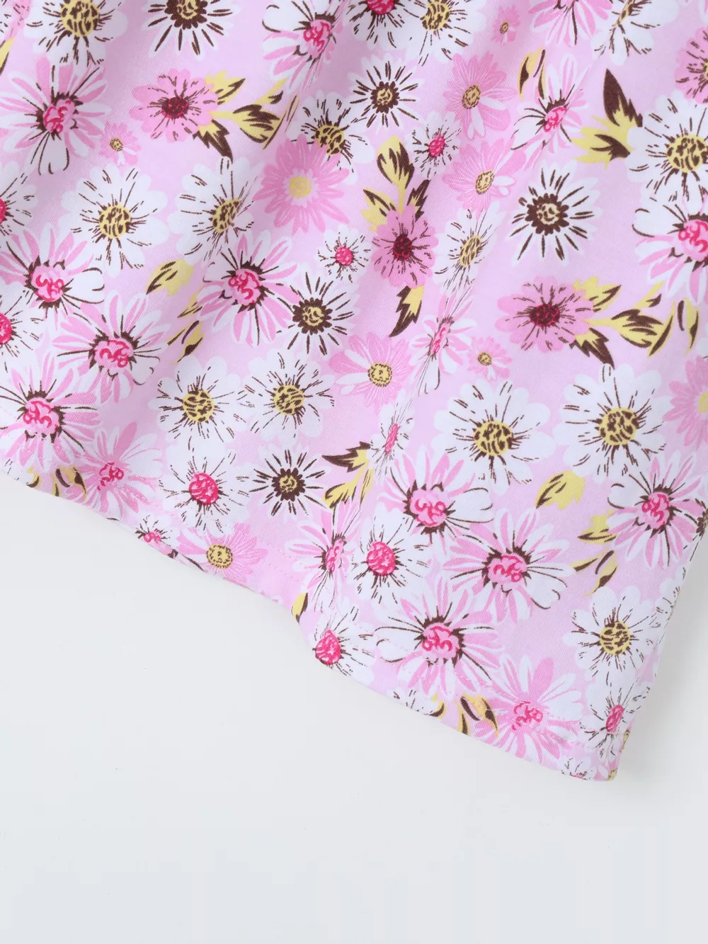 Children's Floral Ruffle Sleeve Dress, image 4