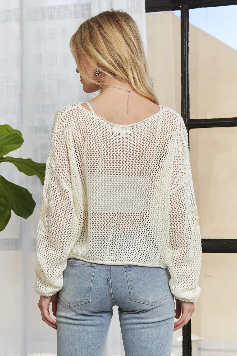 Lightweight Loose Knit Sweater, image 3