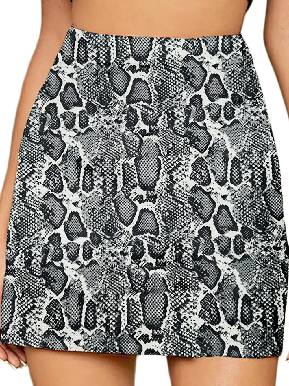 High-Waisted Slit Skirt, image 52