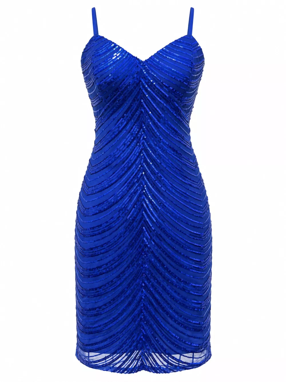 Sleeveless Sequin Embellished Bodycon Mini Cami Dress, image 7