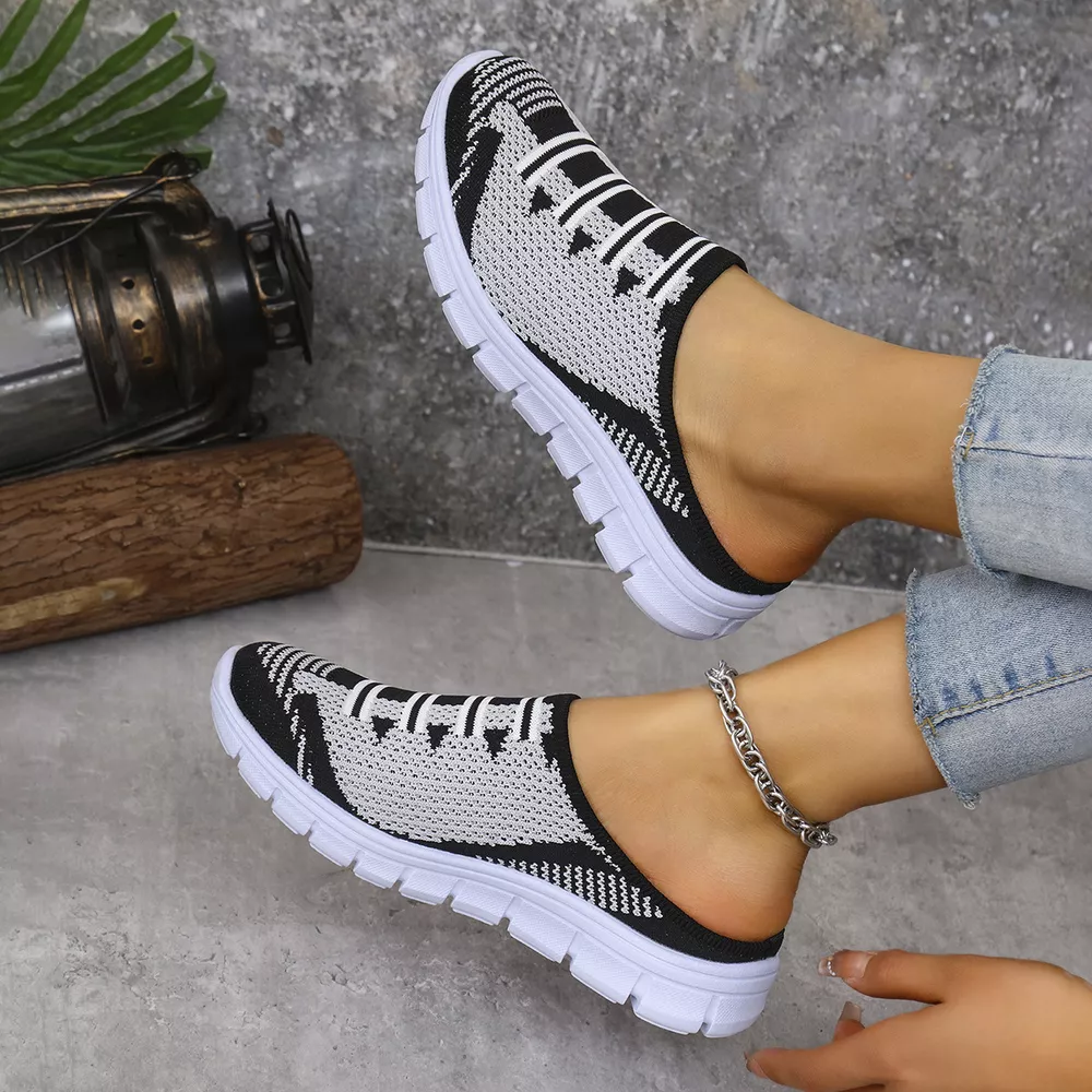 Breathable Knit Slip-Ons, image 2