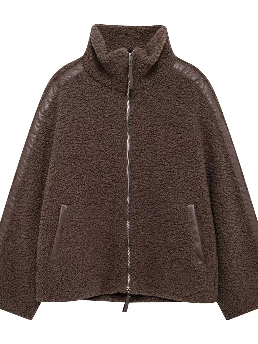 Sherpa Zip-Up Outerwear, image 25