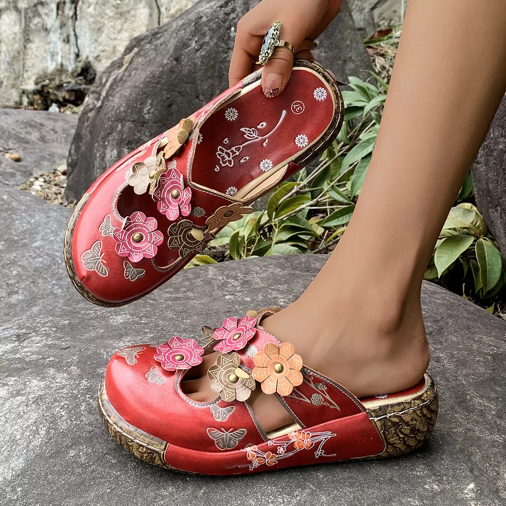 Round Toe Platform Sandals, image 5