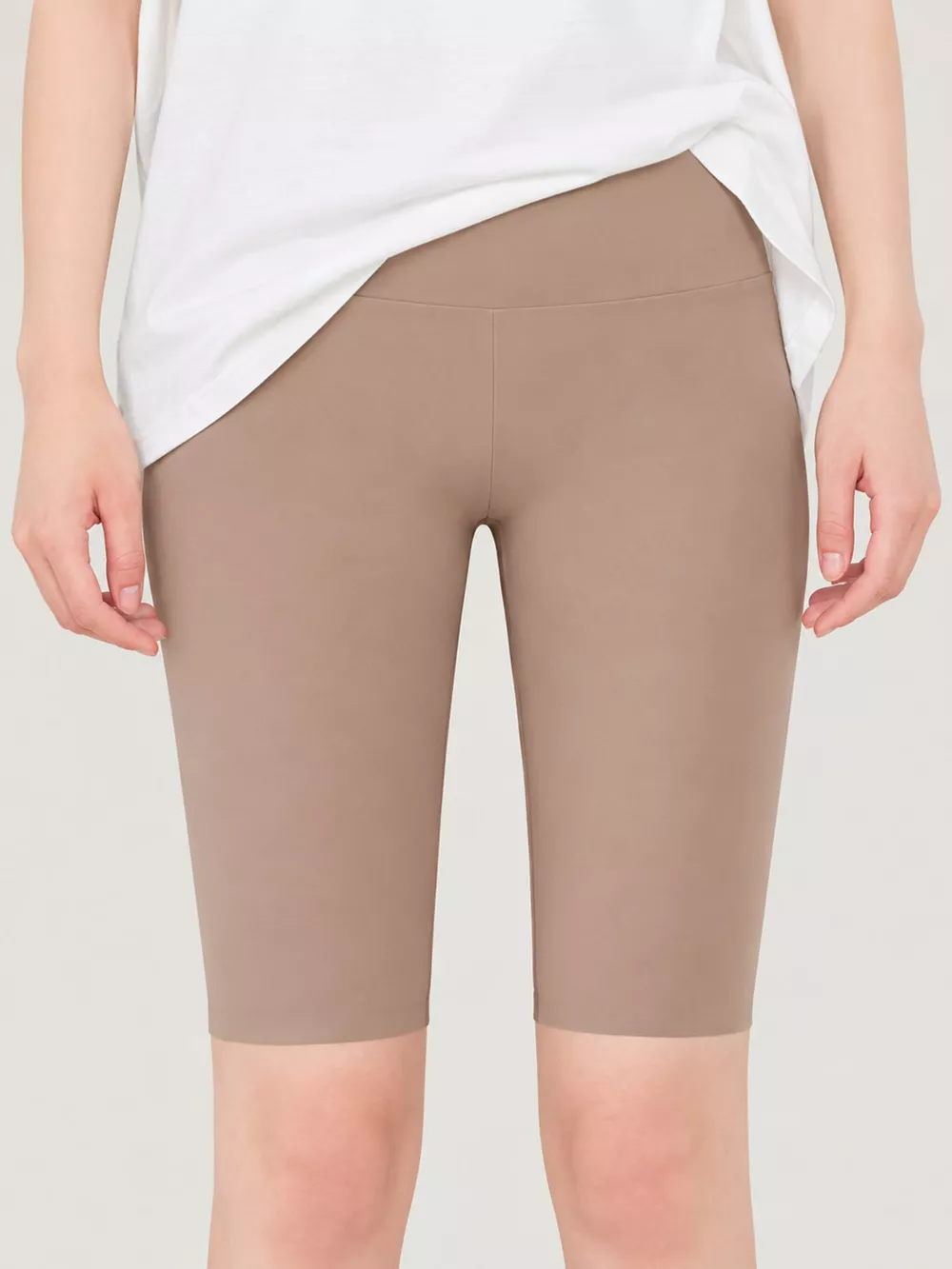 Full Size High-Waisted Seamless Compression Active Shorts Plus Size, image 16