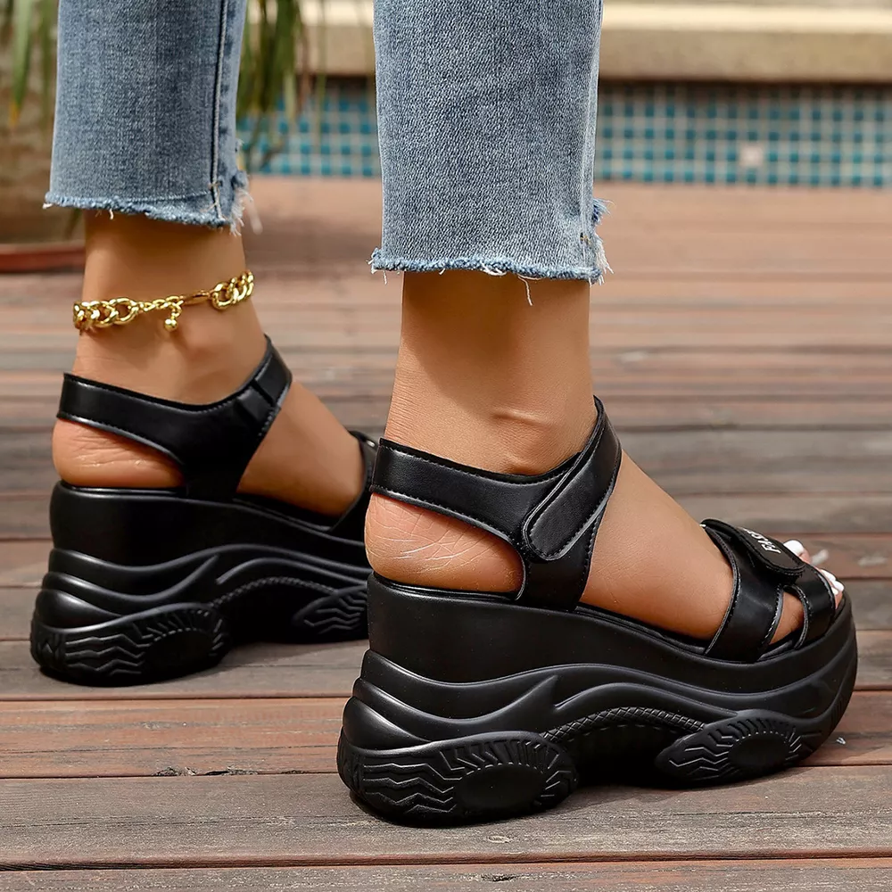 Open Toe Wedge Sandals, image 12