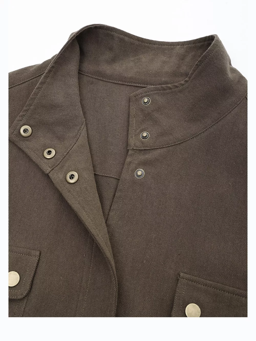 Multi-Pocket Snap Down Jacket, image 13