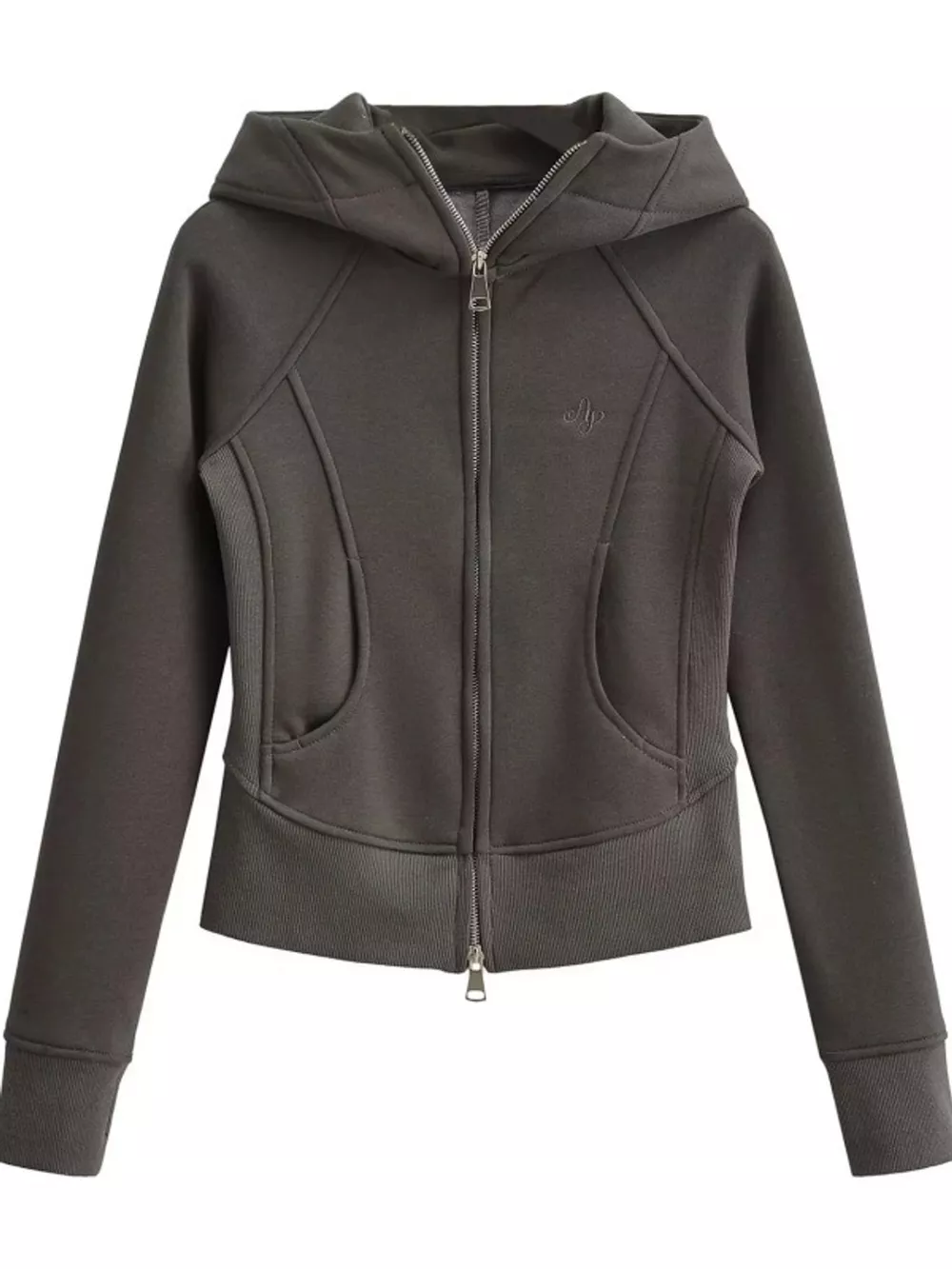 Slim-Fit Full-Zip Hoodie, image 14