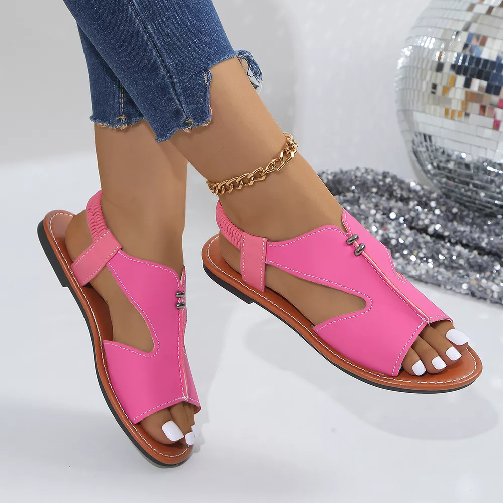 Open Toe Flats Sandals, image 9
