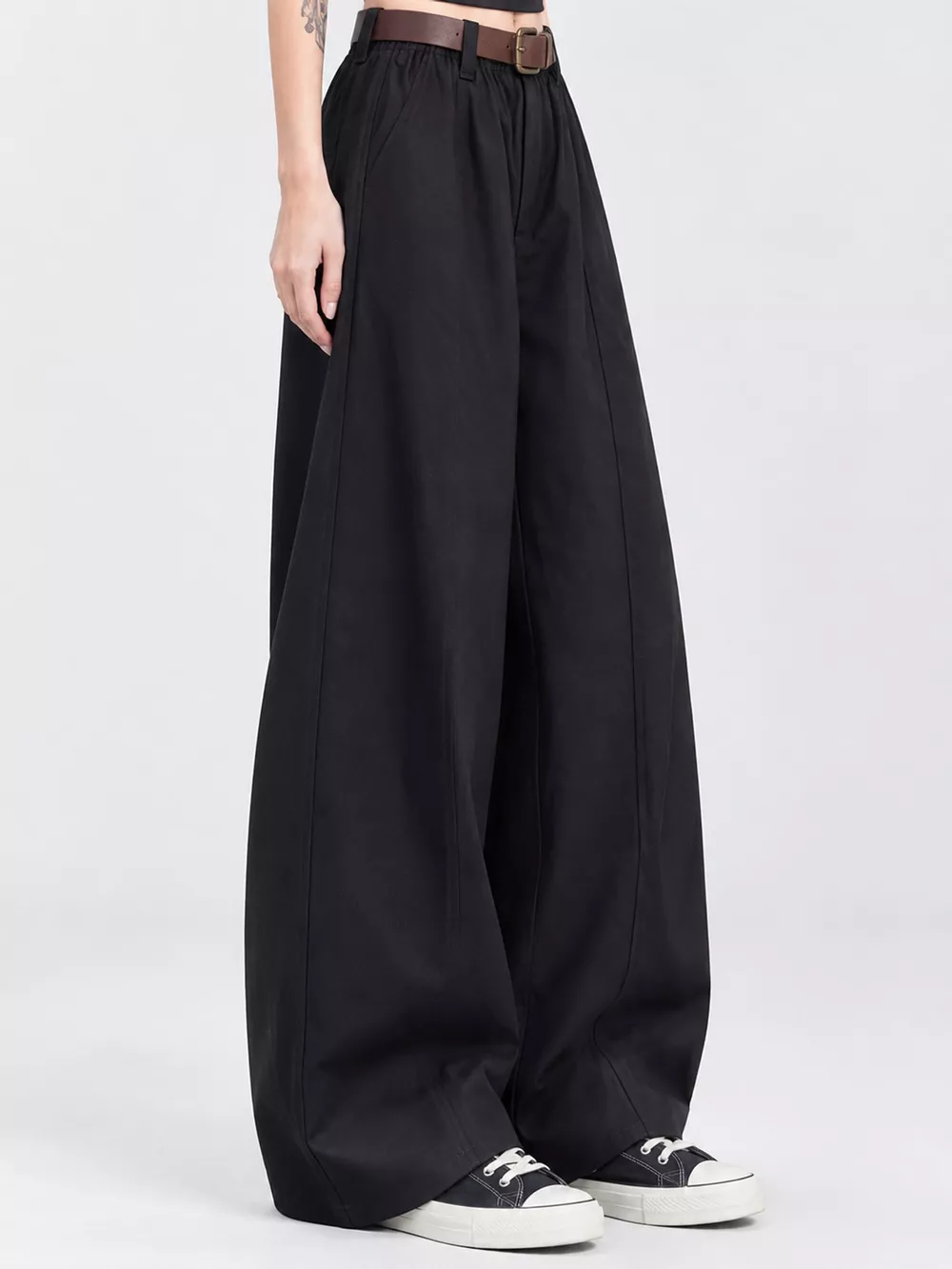 Wide-Leg Cargo Pants, image 15