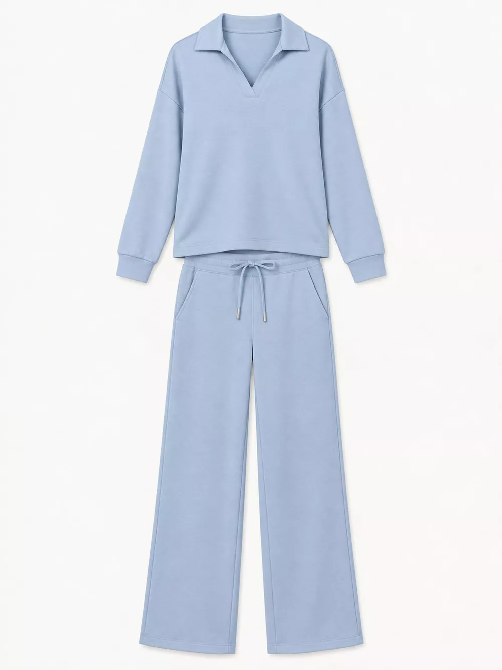 Dropped Shoulder Top and Pants Set, image 28