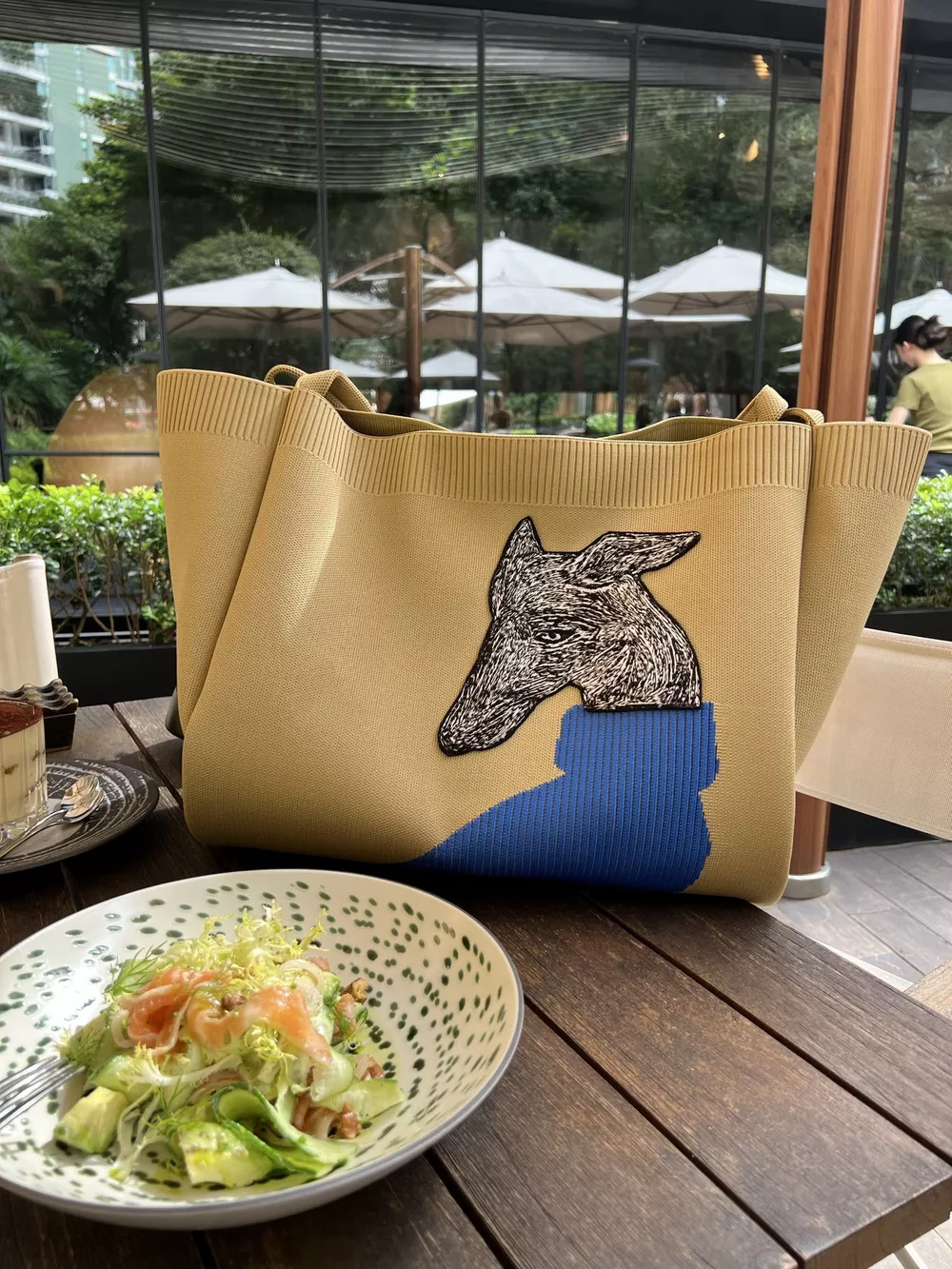 Dog Knit Shoulder Bag, image 8
