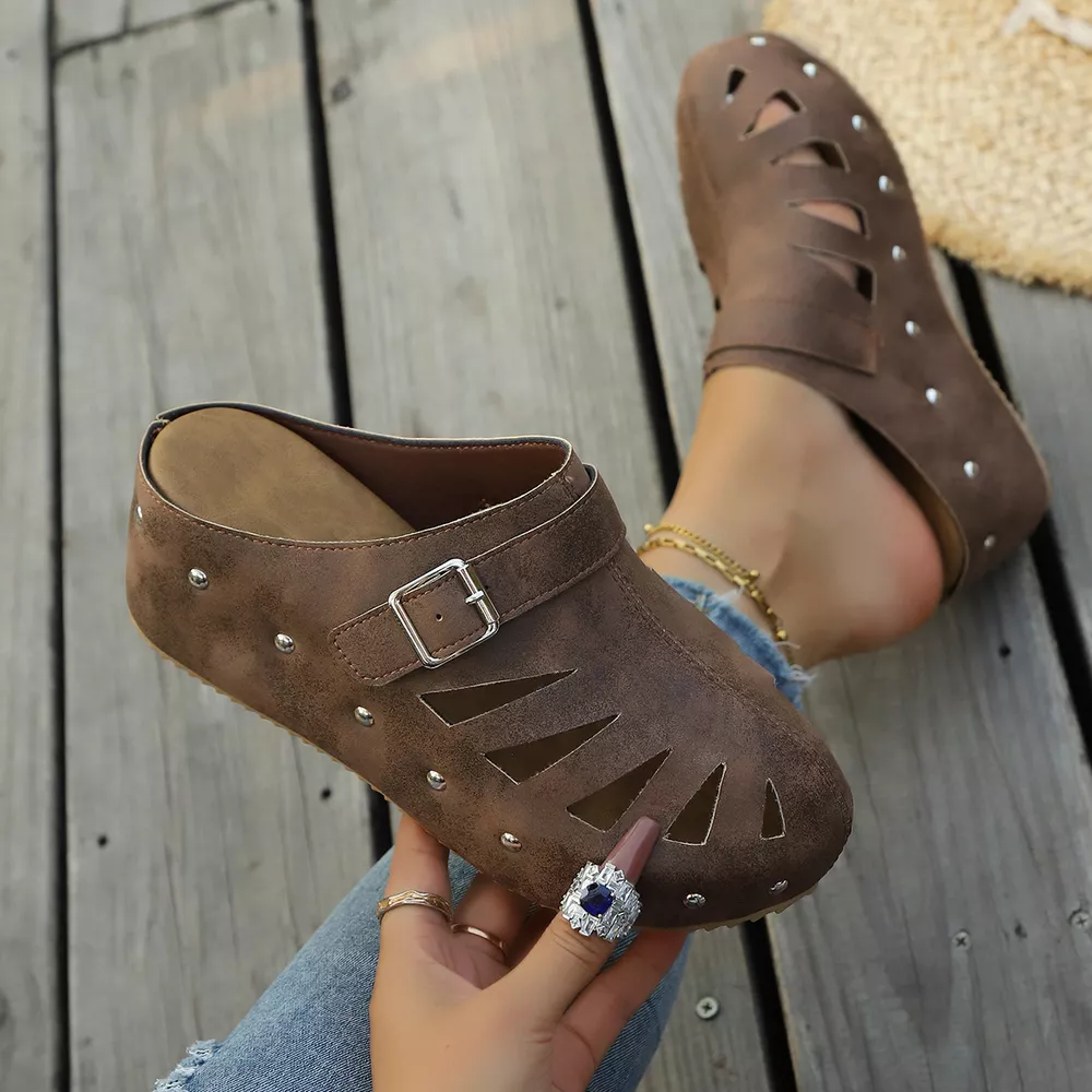 Round Toe Platform Sandals, image 6