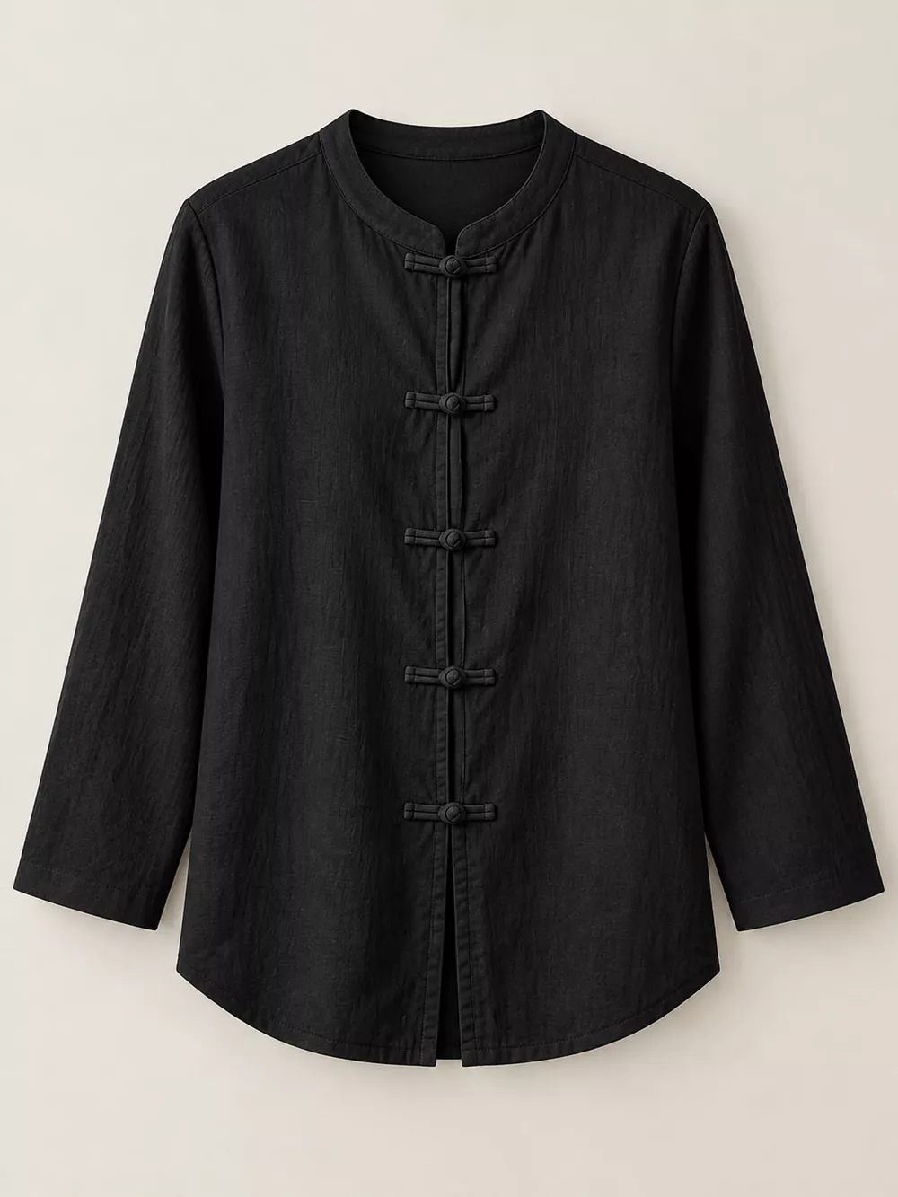 Chinese Style Mandarin Collar Blouse, image 8