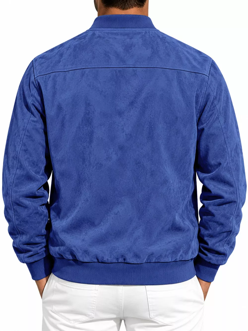 Men's Full Size Zip Up Long Sleeve Jacket Plus Size, image 29