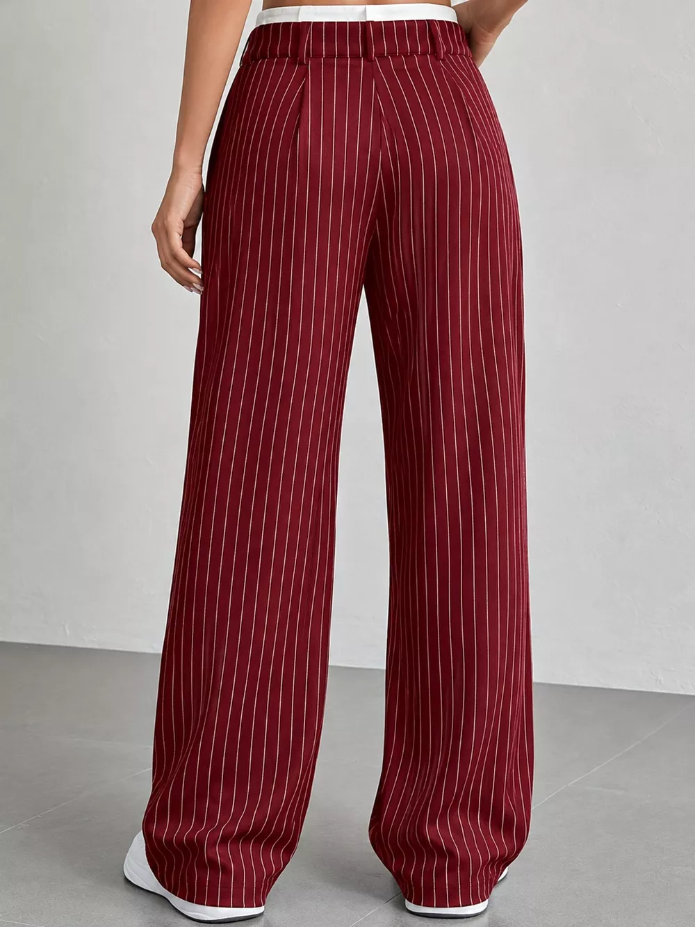 Striped Wide-Leg Pants, image 3