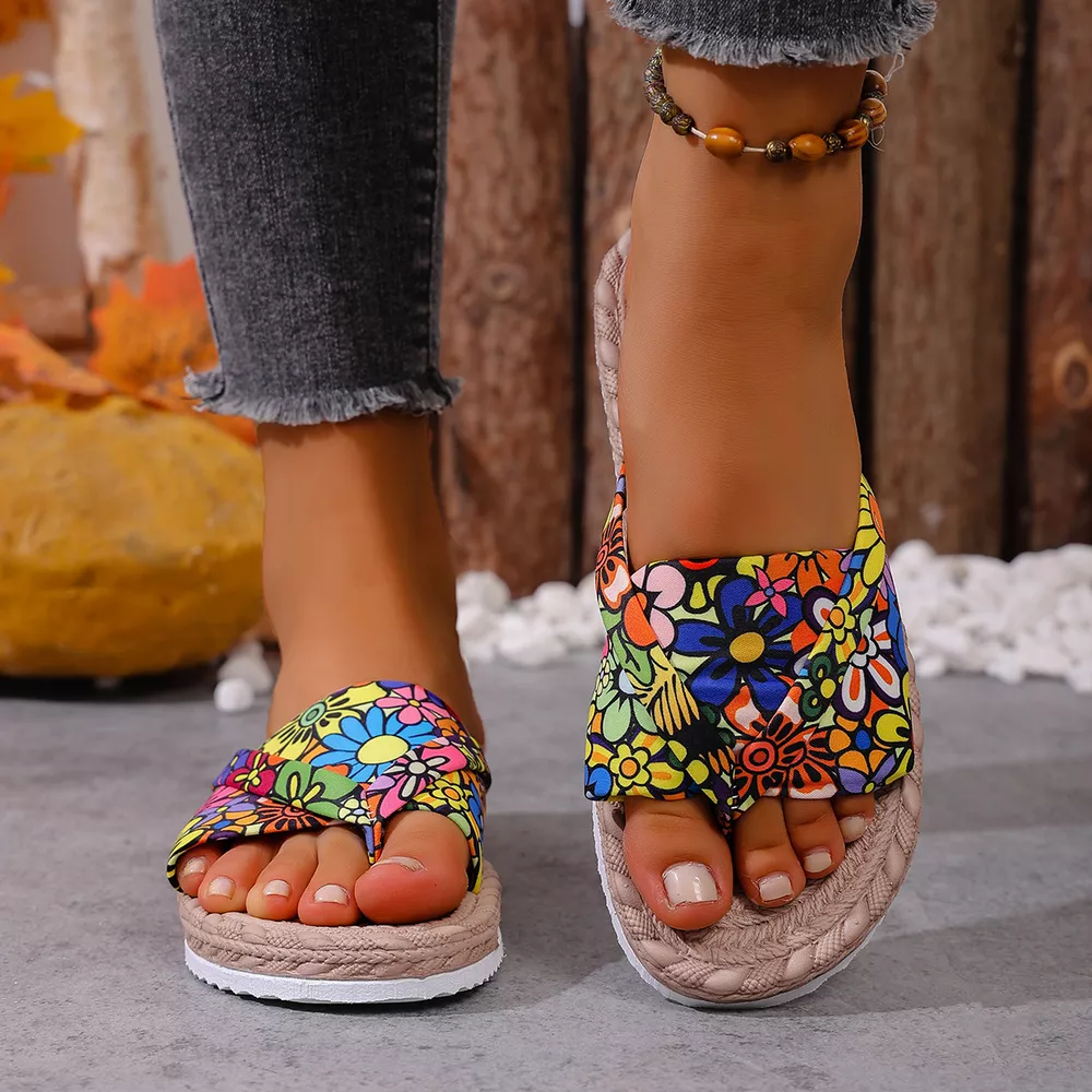 Toe Post Flats Sandals, image 4