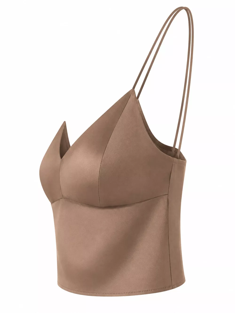 Satin V-Neck Cami, image 13