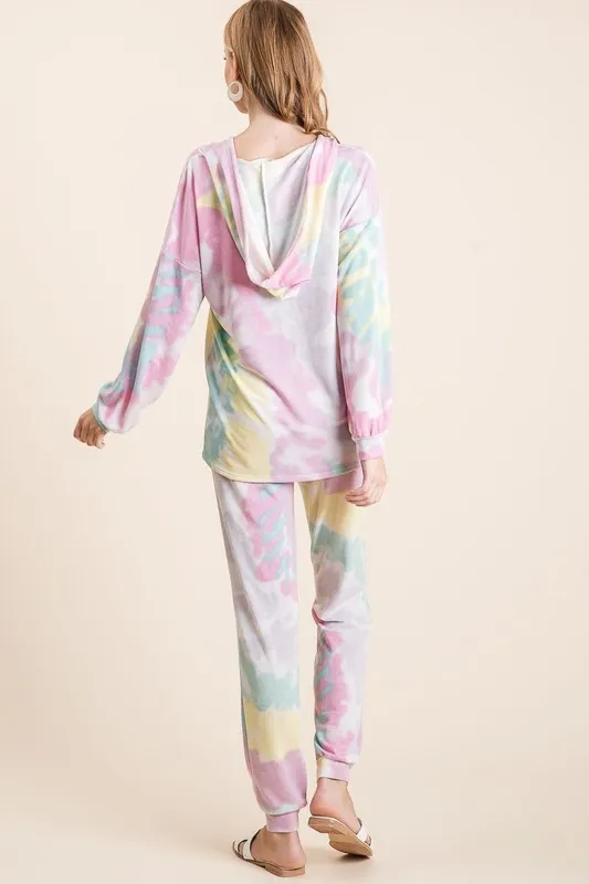 Tie Dye French Terry Casual Pants, image 15