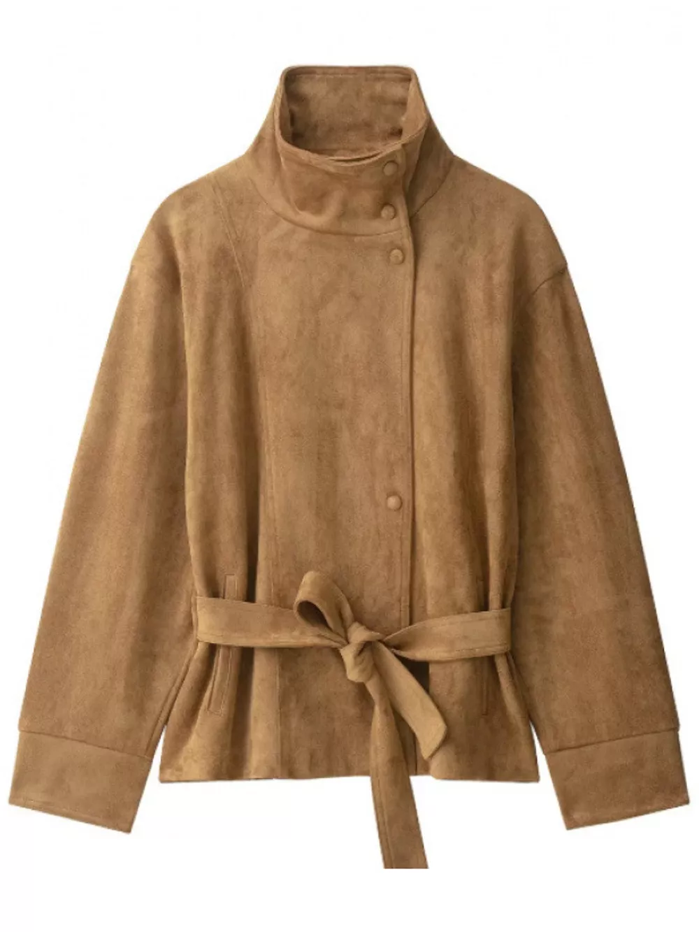 Long Sleeve Belted Jacket