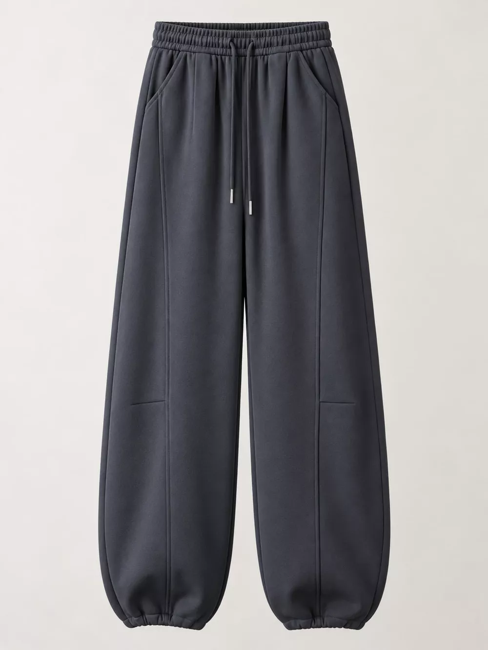 Full Size Drawstring Loose Fit Wide-Leg Sweatpants Plus Size, image 9
