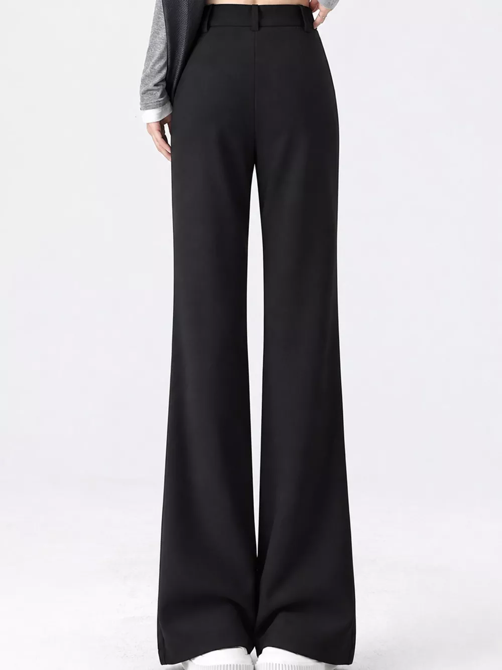 Full Size High-Waisted Slim-Fit Straight-Leg Pants Plus Size, image 17