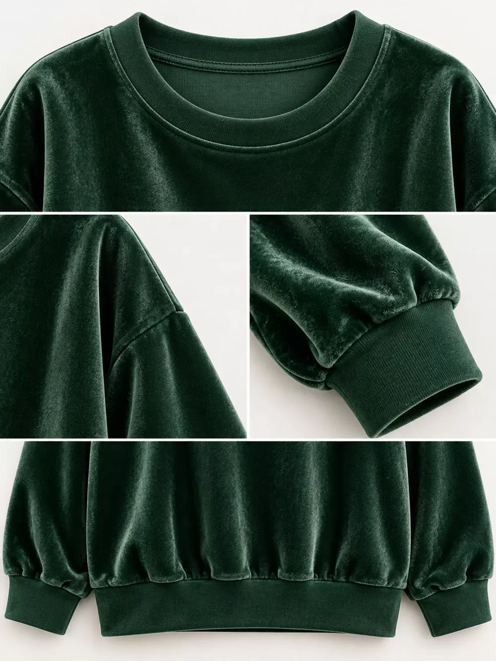 Full Size Crew Neck Drop Shoulder Sweatshirt Plus Size, image 25