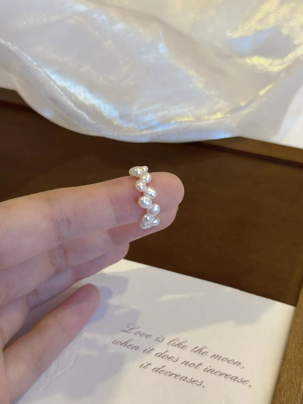 Freshwater Pearl Bead Ring, image 6