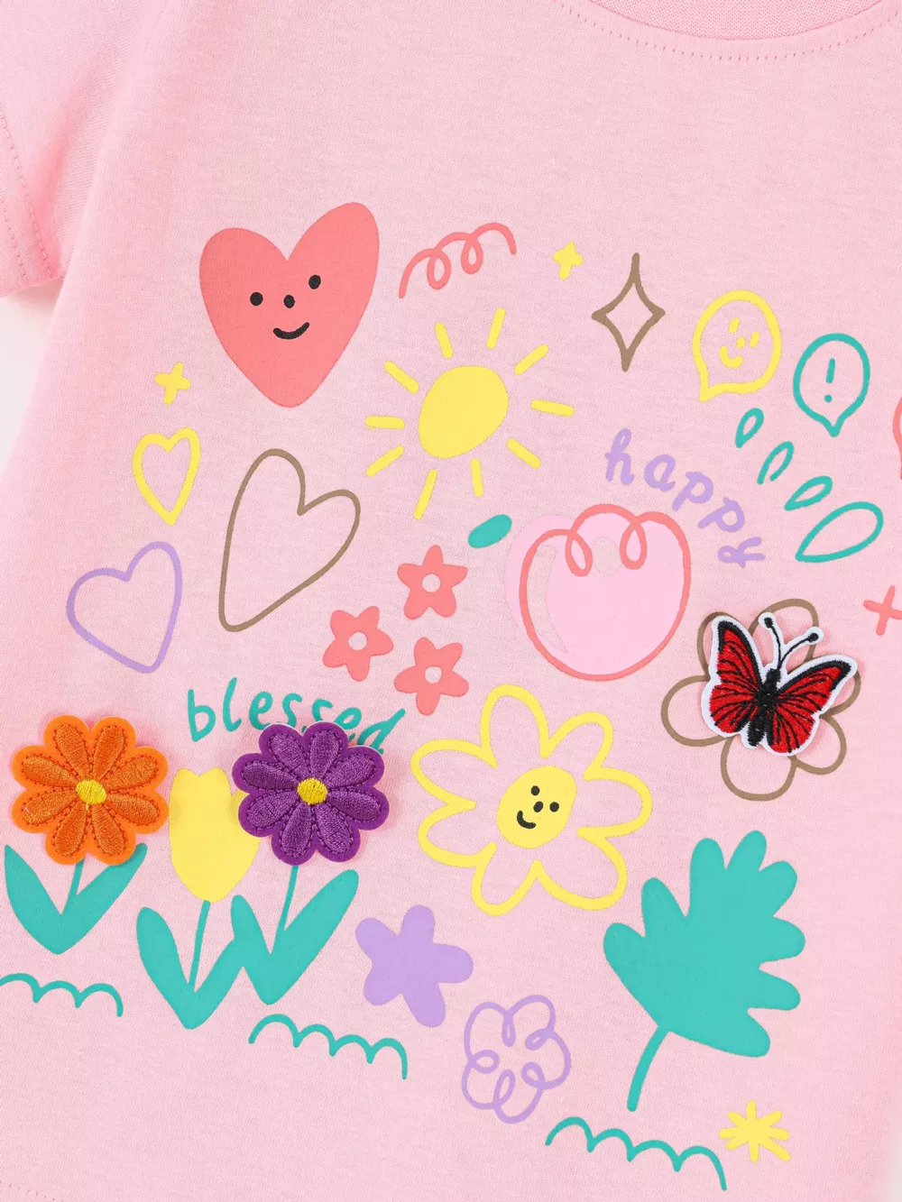 Children's Cartoon Graphic Short Sleeve T-Shirt, image 4