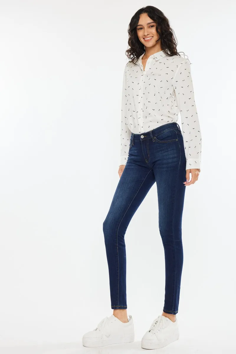 Mid Rise Super Skinny Jeans, image 4