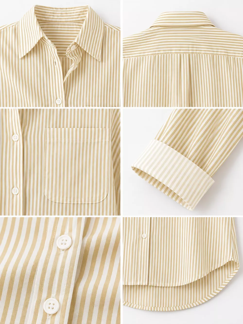 Full Size Striped Button-Down Long Sleeve Shirt Plus Size, image 37