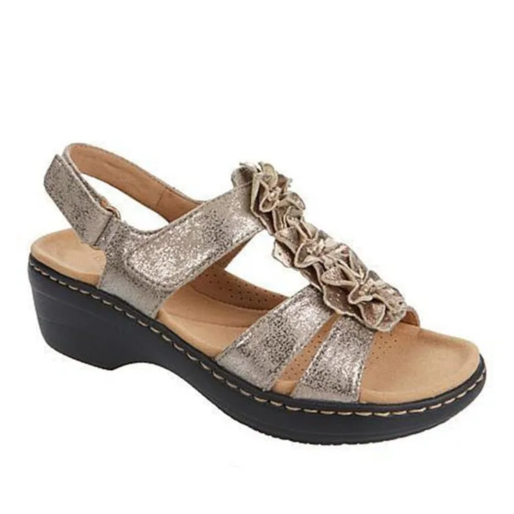 Open Toe Wedge Sandals, image 8