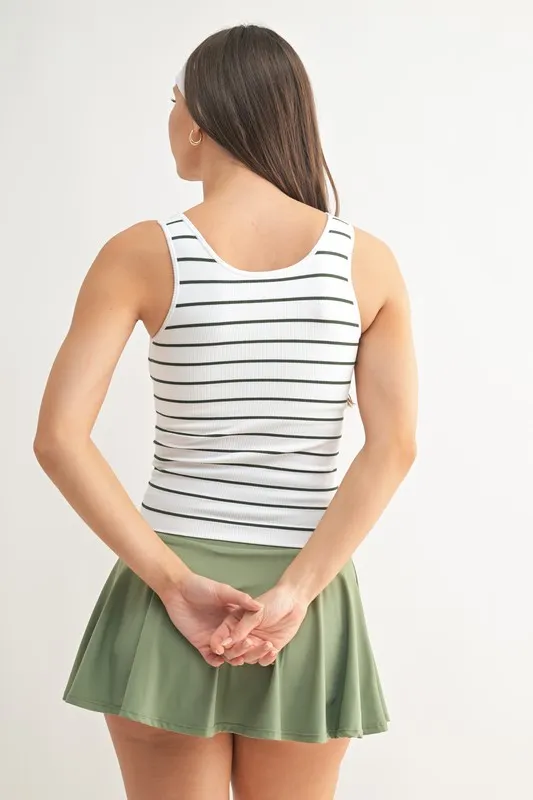 Classic Seamless Ribbed Tank, image 2