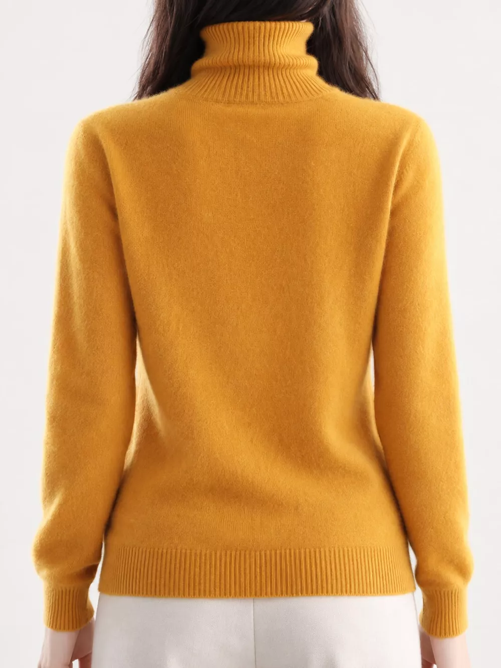 Full Size Turtleneck Long Sleeve Sweater Plus Size, image 33