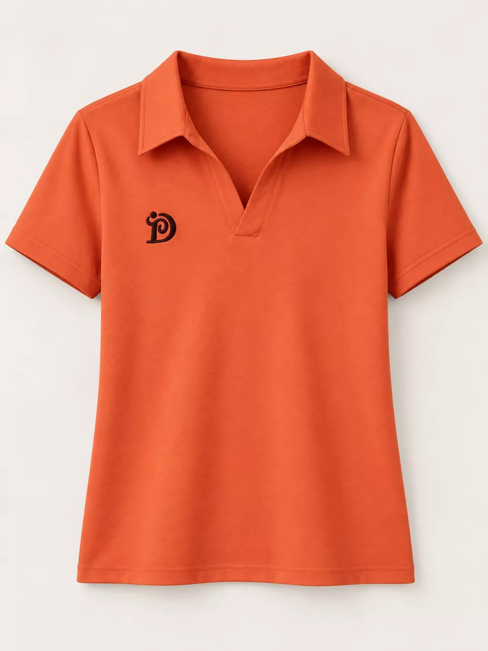 Plus Size Collared Neck Short-Sleeve Polo, image 24