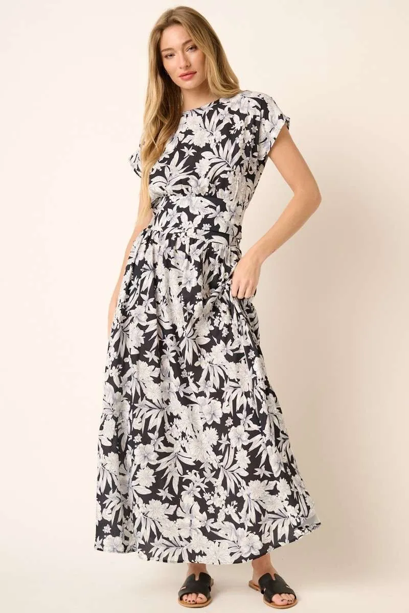 Tropical Print Top and Skirt Set, image 7