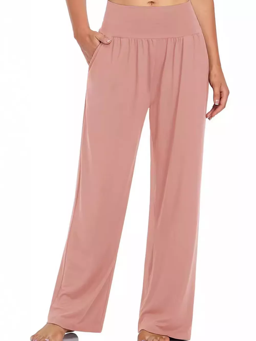 High-Waisted Wide-Leg Pants, image 65