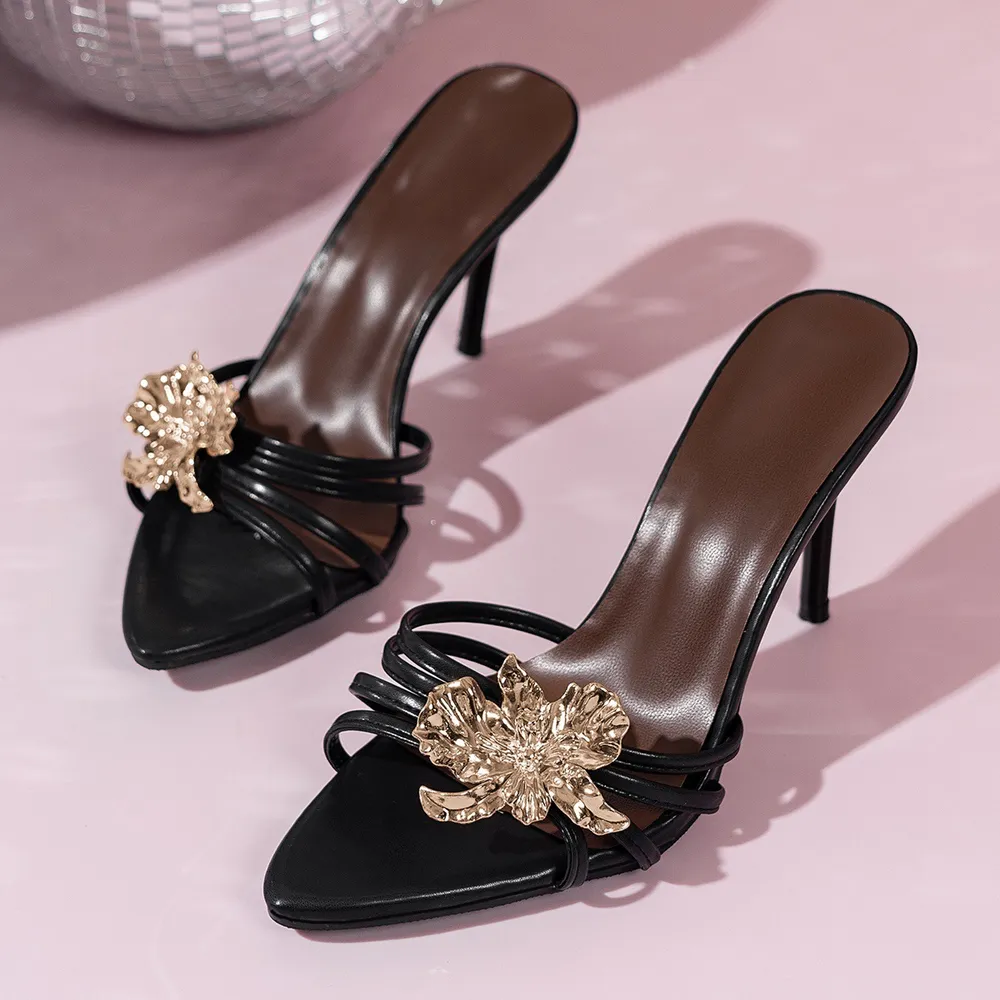 Open Toe Stiletto Sandals, image 5