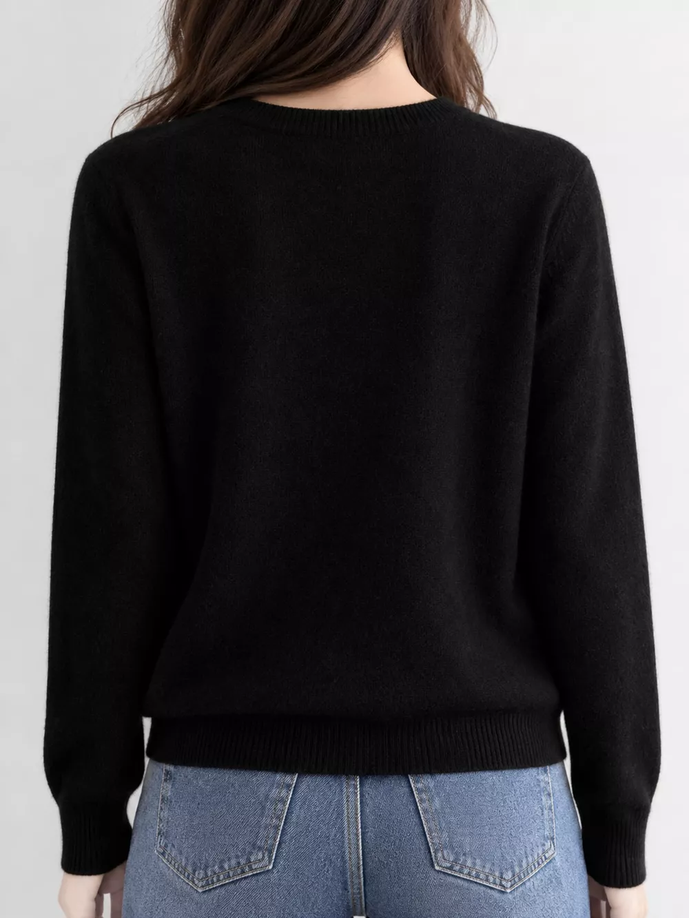 Crew Neck Button-Down Cardigan, image 8