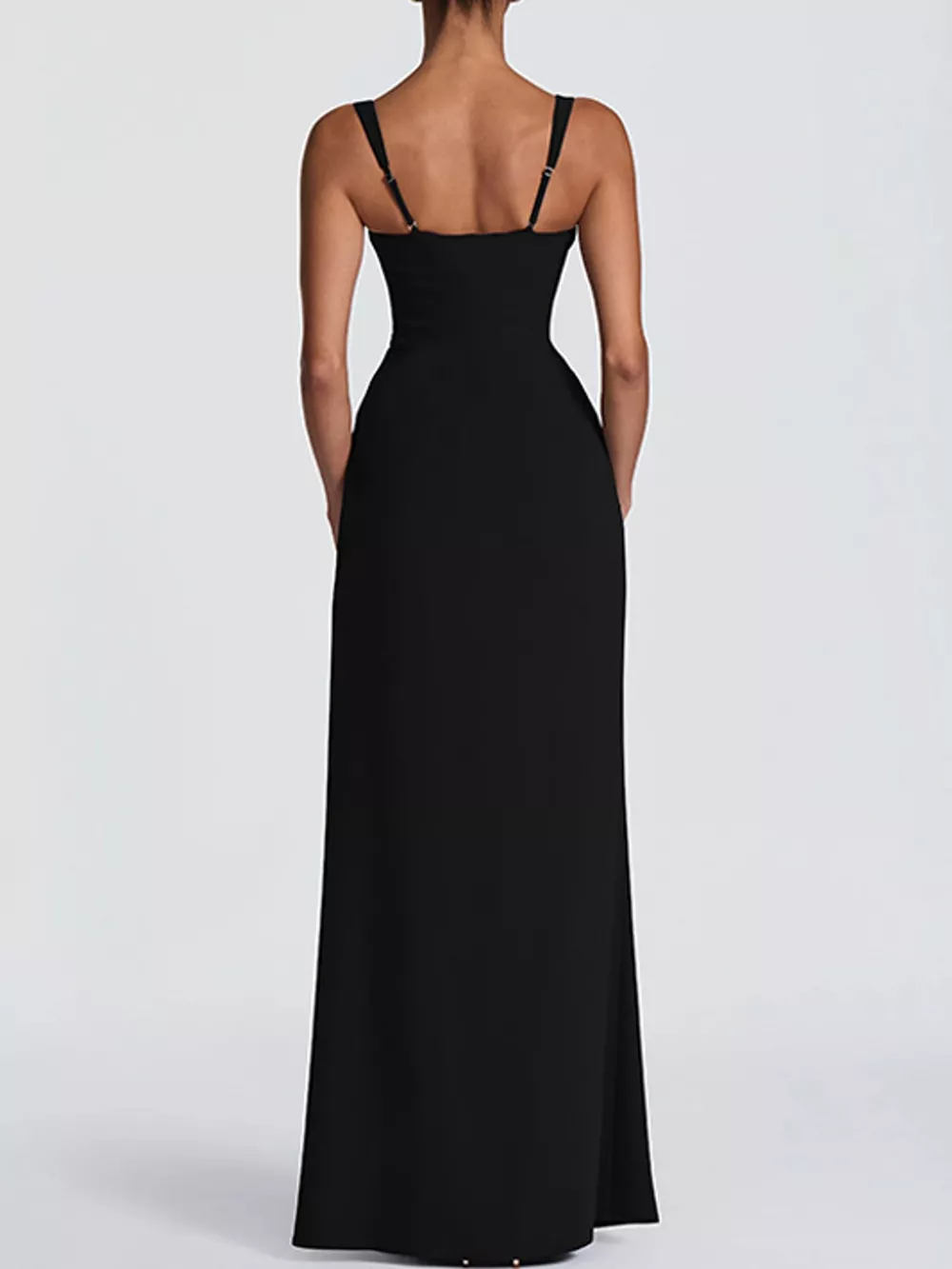 Sleeveless High-Slit Evening Maxi Dress, image 4