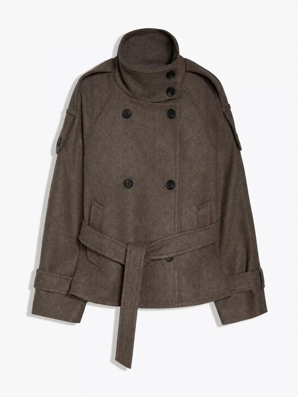 Double-Breasted Belted Outerwear, image 8