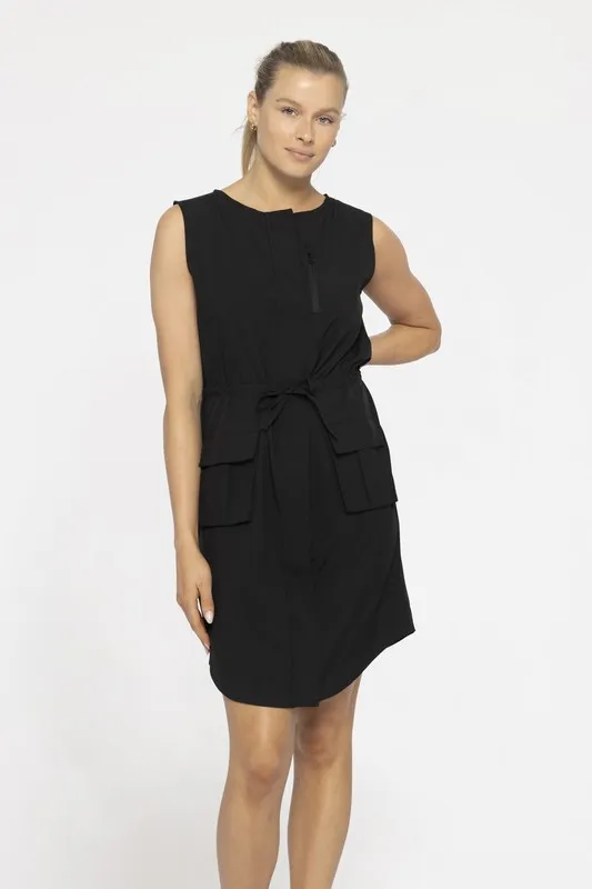 Versatile Drawstring Waist Tank Dress, image 2