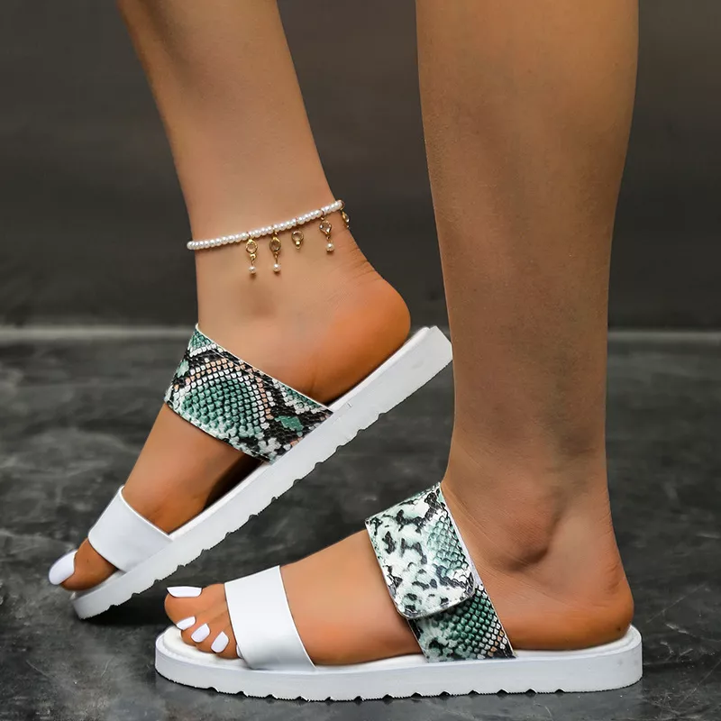 Open Toe Flats Sandals, image 10