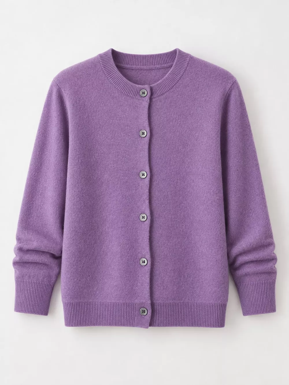 Crew Neck Button-Down Cardigan, image 48