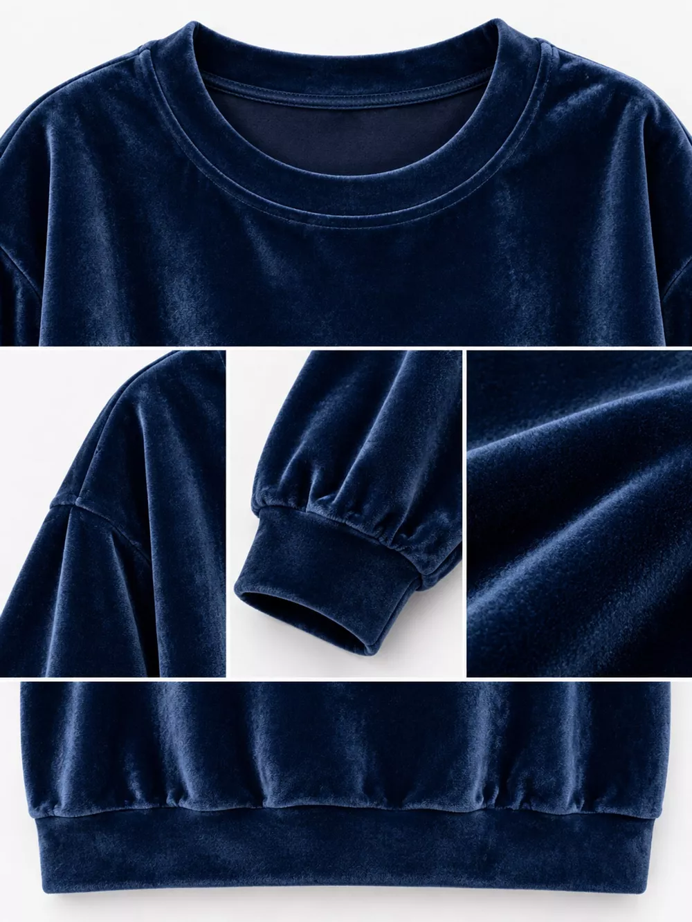 Full Size Crew Neck Drop Shoulder Sweatshirt Plus Size, image 11