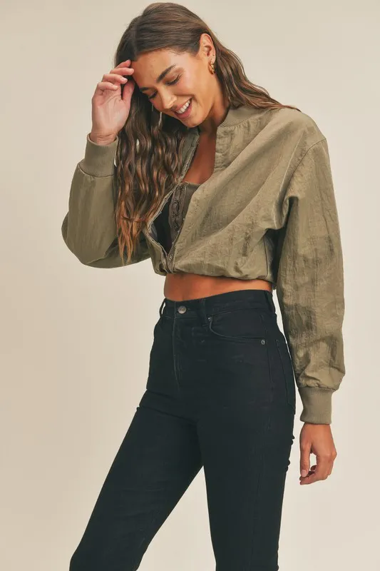 Long Sleeve Two Way Jacket, image 3