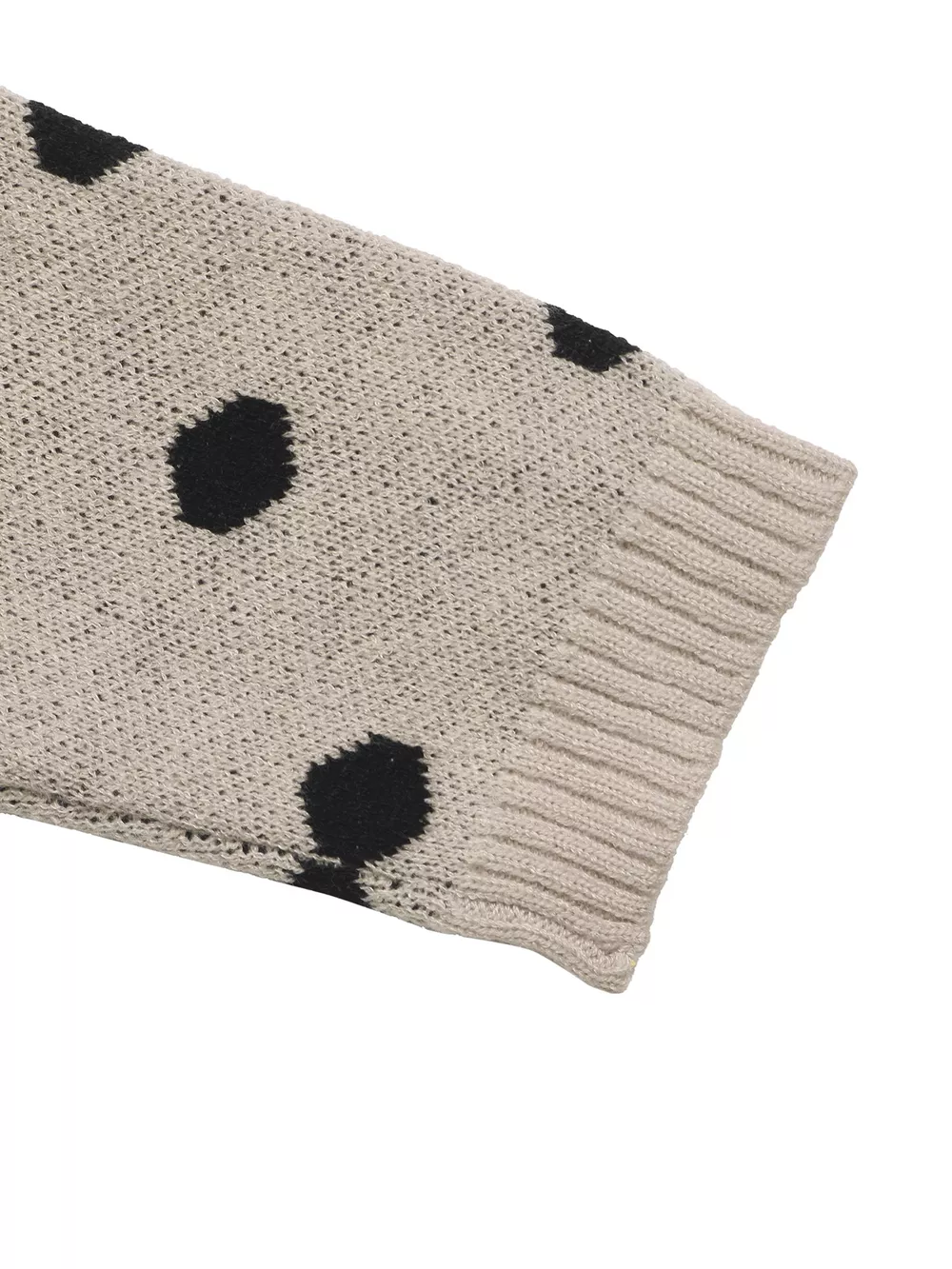 Polka Dot Dropped Shoulder Sweater, image 8