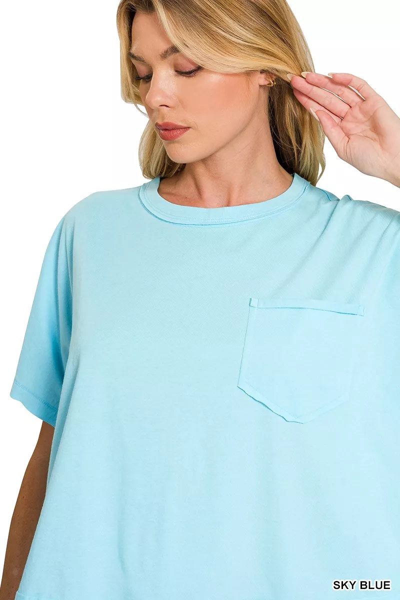 Exposed Seam Boxy Top, image 4