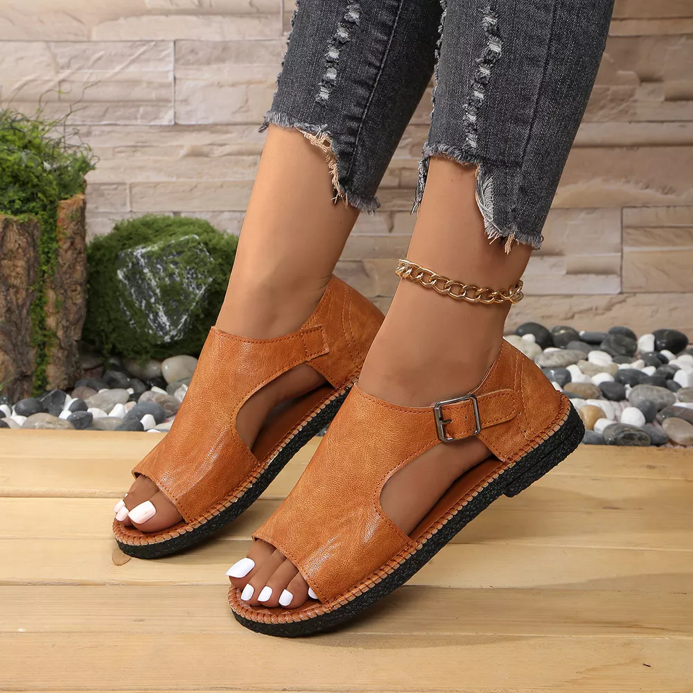 Open Toe Buckle Sandals, image 11